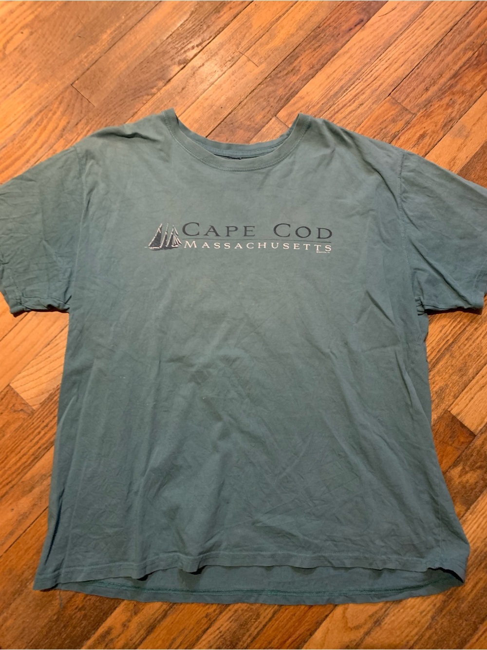 Massachusetts Cape Cod Tee - Men's Seafoam Green Short Sleeve Shirt